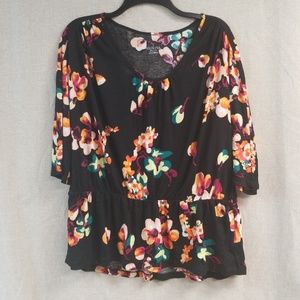 Merona| Flower Top